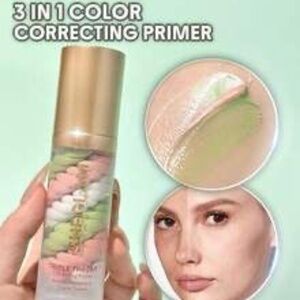 SHEGLAM Prebase Correctora De Triple Amenaza Prebase De Maquillaje Facial